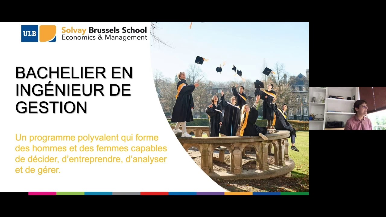 Presentation de la Solvay Brussels School of Economics and Management