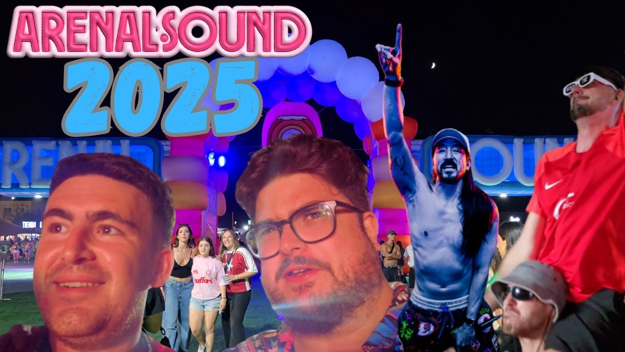 VLOG ARENAL SOUND 2025 🎶🔥 – LA EXPERIENCIA AL FALLO!! [Cosquis]