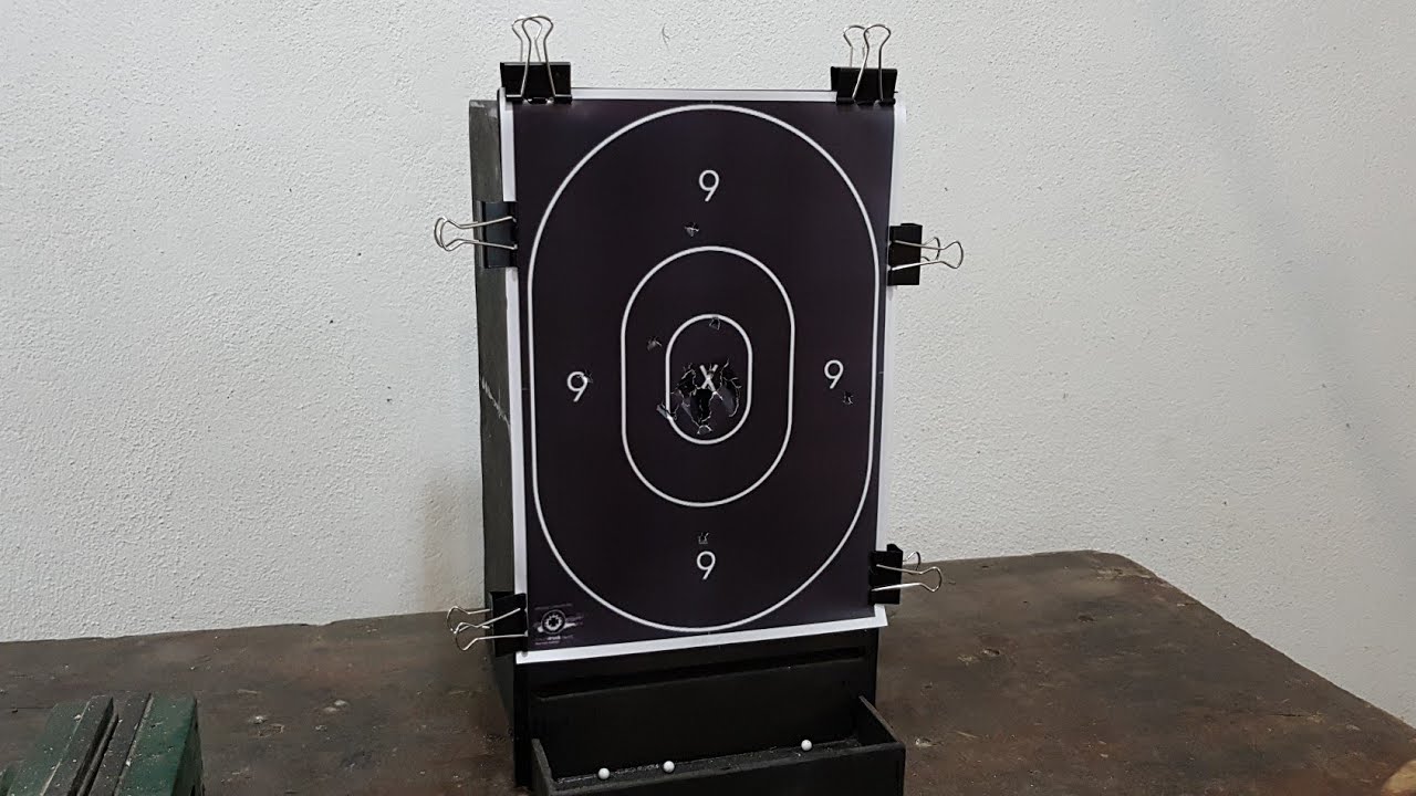 How To Make Airsoft Target  - Catch box