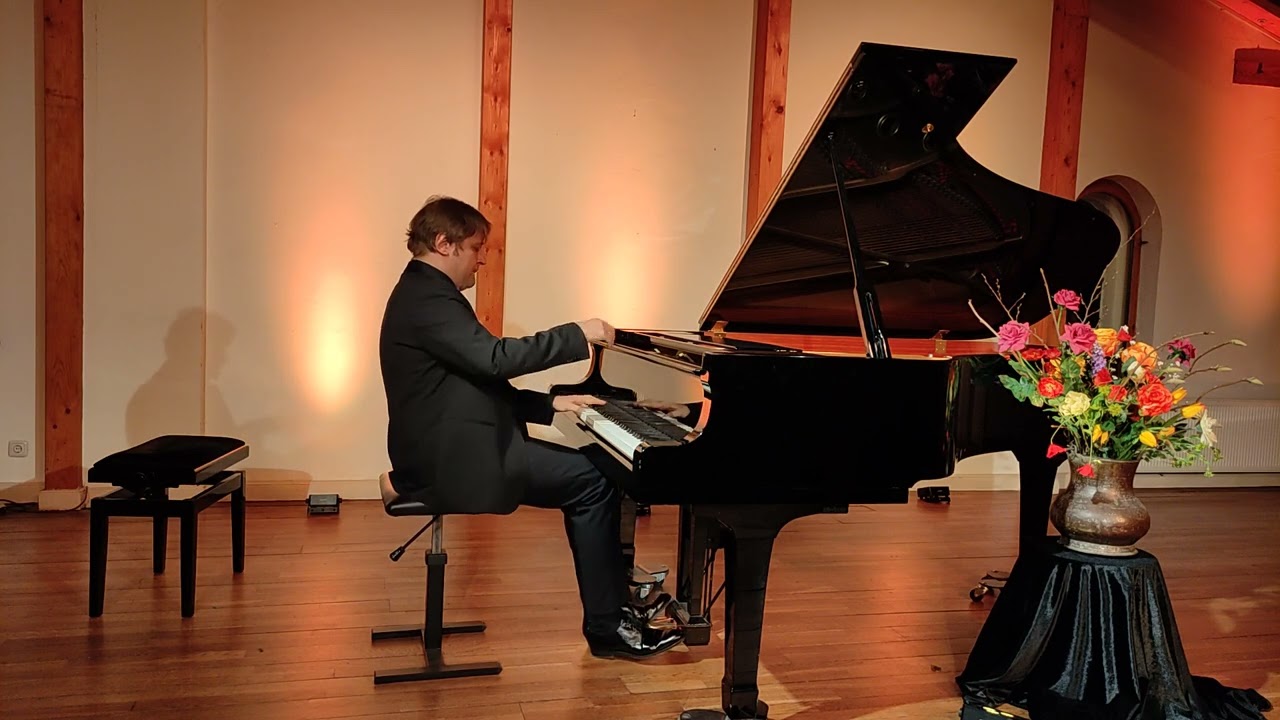 Prof.Peter Laul, Kavier, Konzert Itzehoe t3 Пётр Лаул, ф-но, Концерт г.Итцехо, Германия 25.2.2023