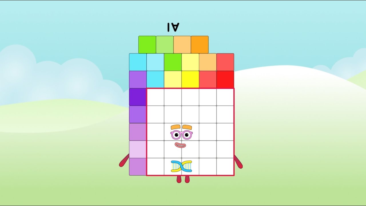 Quinvegesimal (Base 25) Blocks Band 2