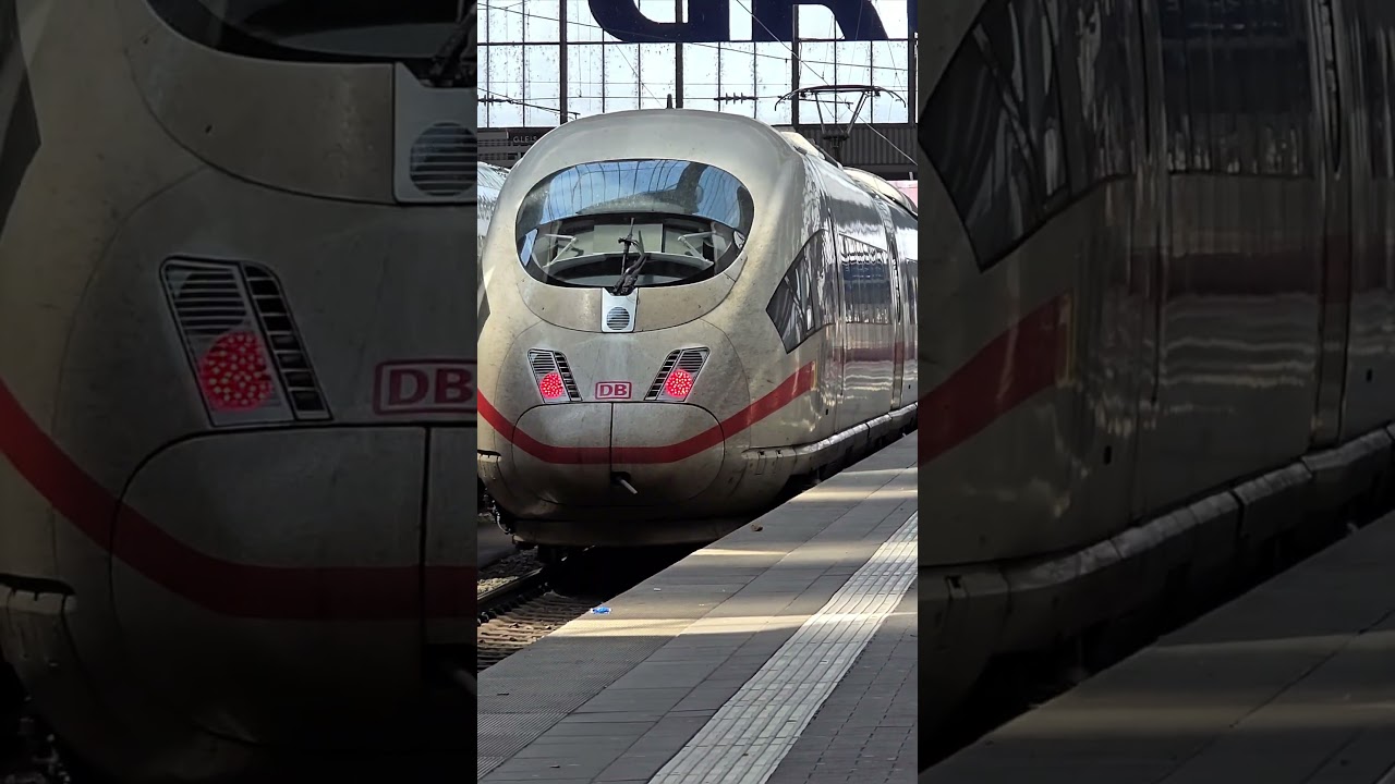 BR406 Ausfahrt M&uuml;nchen Hbf #shorts #train