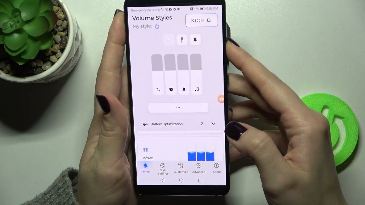 How to Customize Volume Panels on Huawei Mate 10 Pro &ndash; Volume Styles App