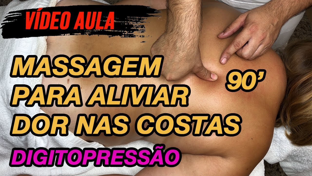 Massagem Terapêutica Dor nas Costas