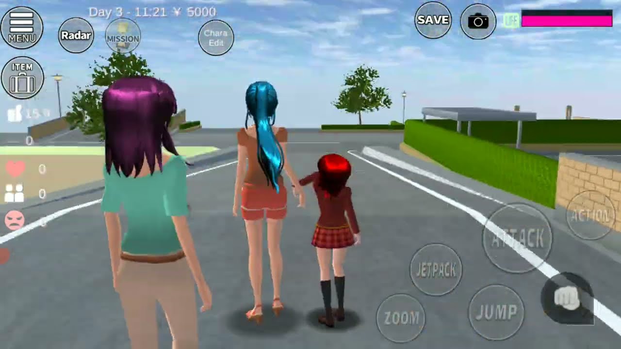 Menginap dirumah teman | Sakura School Simulator #sakuraschoolsimulator #sakur
