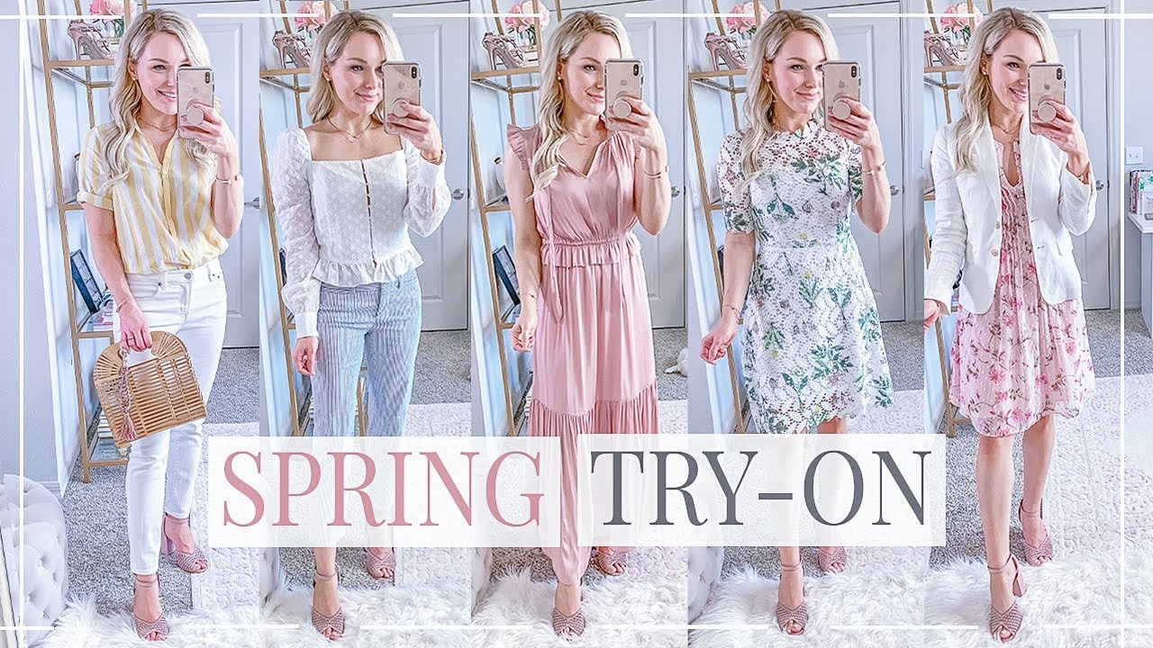 WHAT'S NEW In My WARDROBE | Spring Outfits + Try-On Haul | Shannon Sullivan
