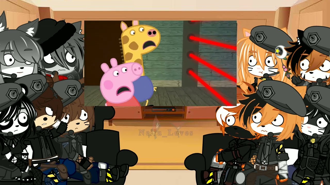 T.S.P. Members react to Peppa vs Piggy by: @CocoaCrack||Chapter 1||Part 2||Piggy||GCRV#3