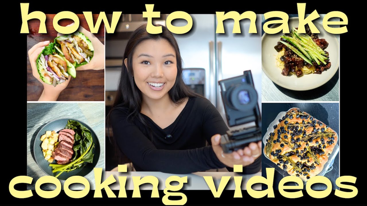 ultimate food content creator kit! how to record cooking videos | cameras, equipment, and lighting