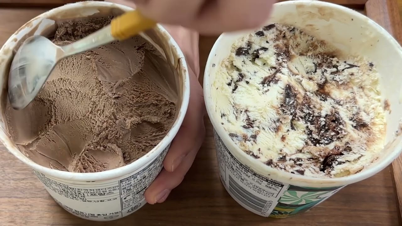당충전 : 하겐다즈 초코/민트초코 아이스크림 Haagen Daz
