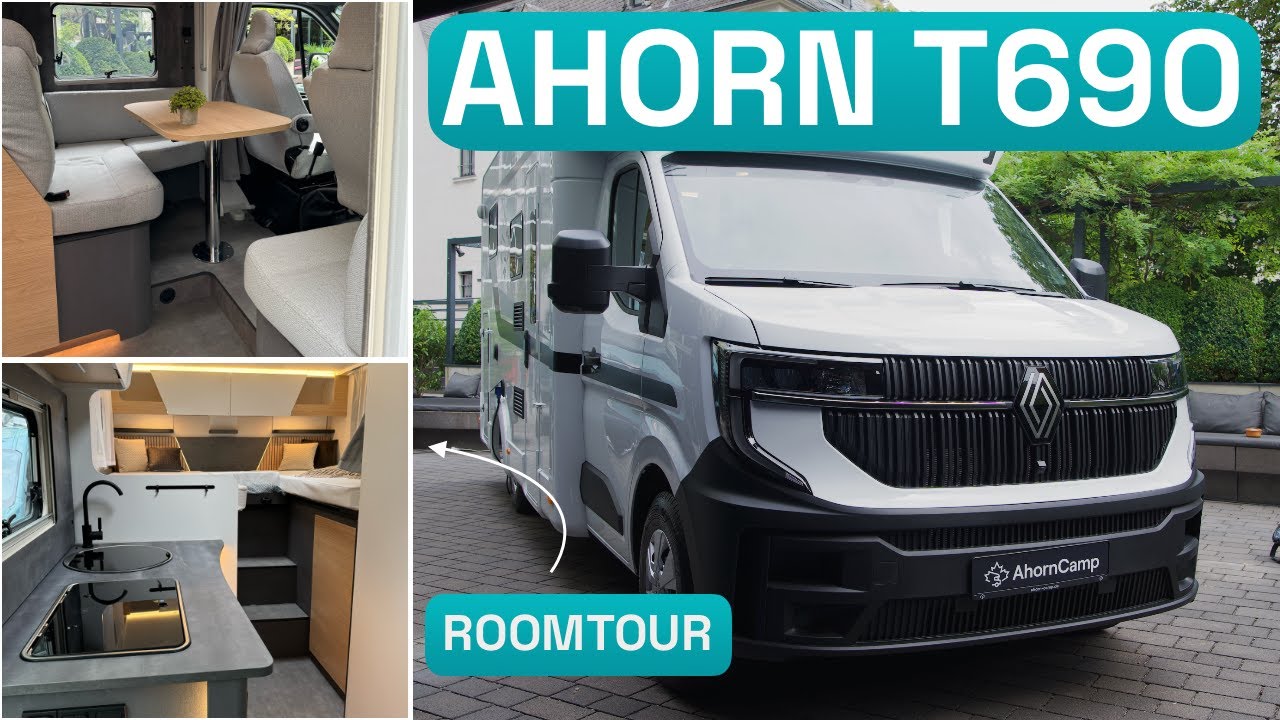 Ahorn Camp T 690: Neues Teilintegriertes Wohnmobil auf Renault Master IV Basis - Autophorie