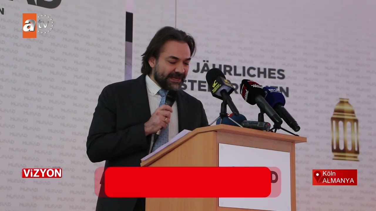 VİZYON 595. BÖLÜM ALMANYA MÜSİAD NRW İFTAR - TÜRK ALMAN YARDIM SEVENLER DERNEĞİ İFTAR