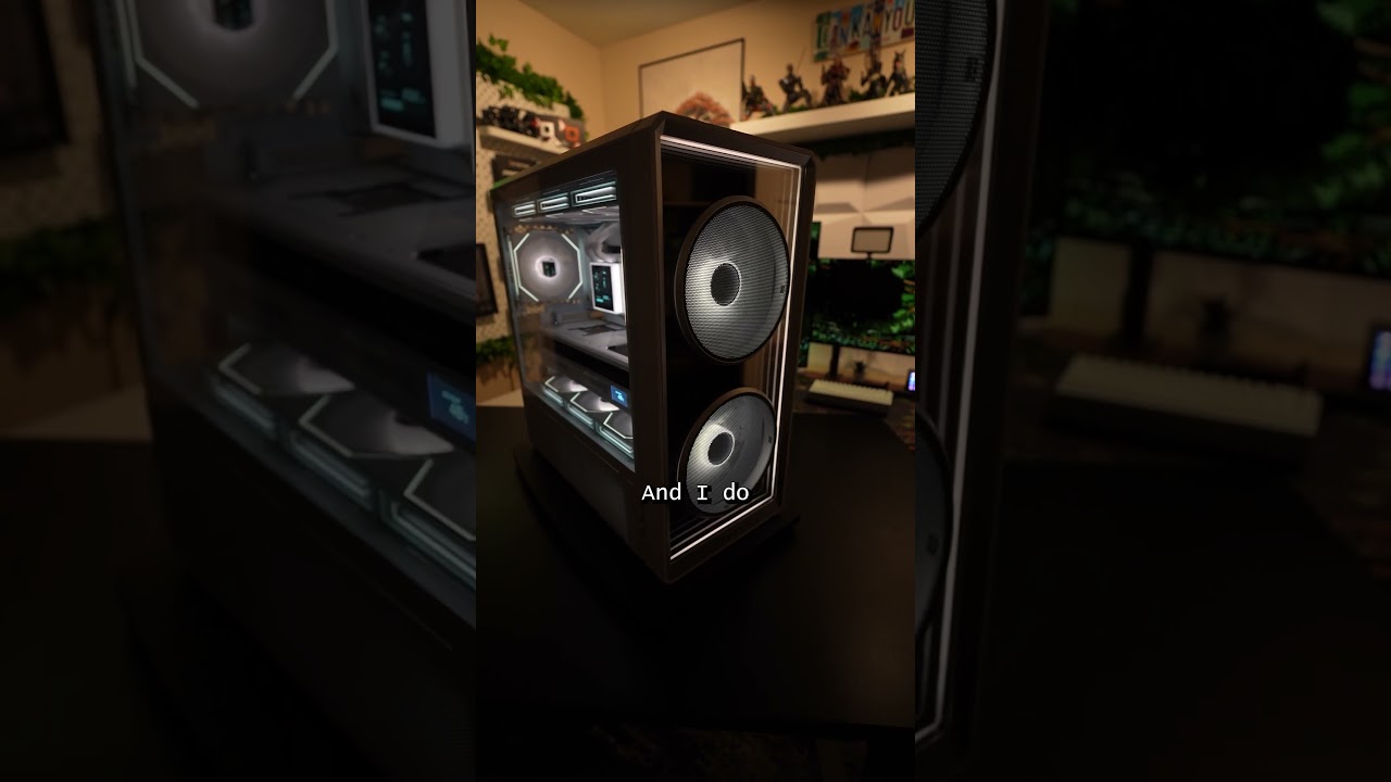 Сборка ПК Lian Li 217 Infinity CLEAN! #pc #pcgaming #gamingpc #pcbuild