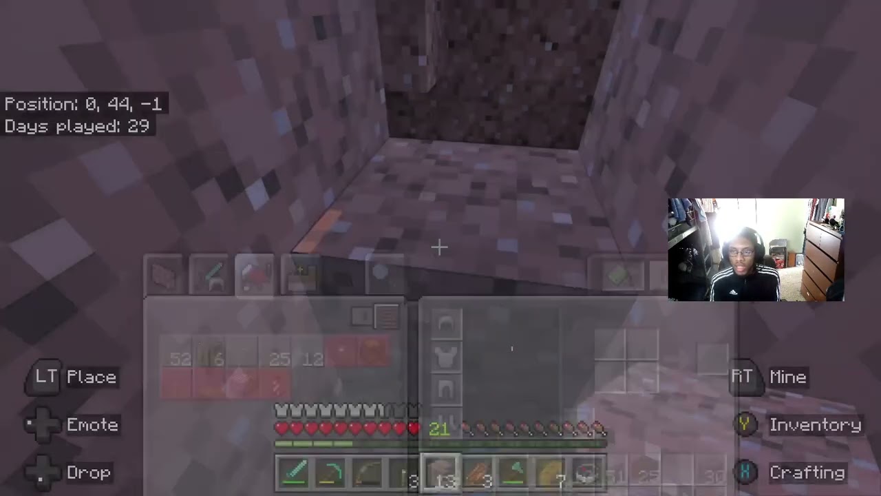 Minecraft Start Nomal for 100 Days until defending and The End #2 (Part 11/16)