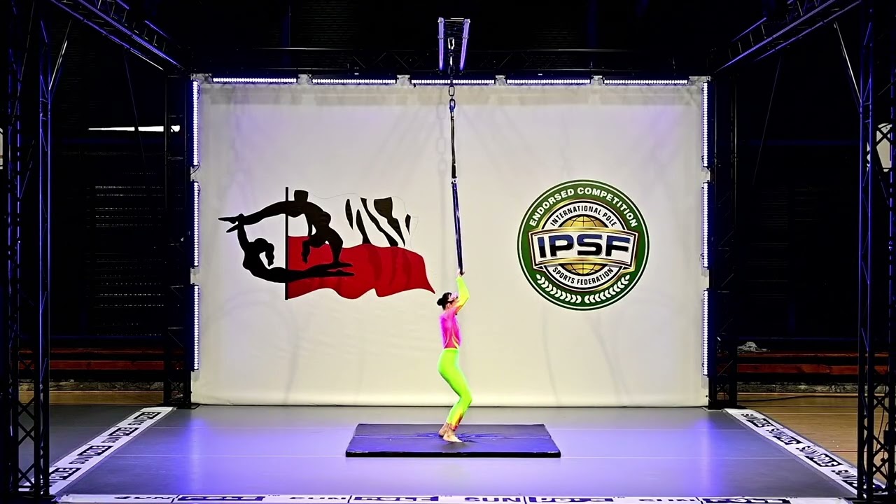Mistrzostwa Polski Pole & Aerial 2025, MAGDALENA WROŃSKA Aerial Hoop Sport Elite Novice Mieszane