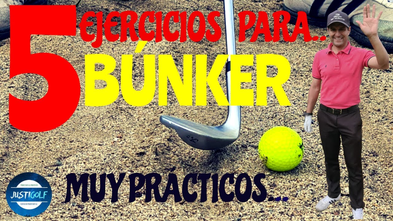 BÚNKER de GOLF. EJERCICIOS Prácticos. #laactituddelgolfista #golf #golfparatodos