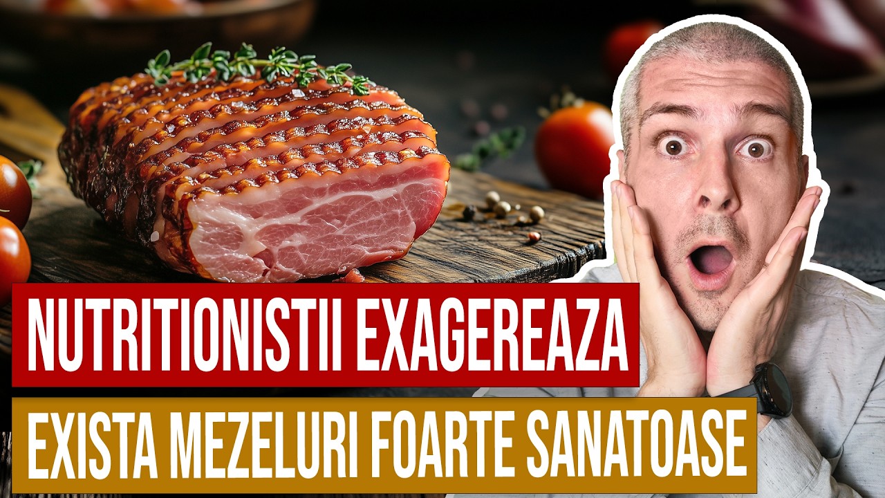 Nutritionistii exagereaza. Exista MEZELURI sanatoase