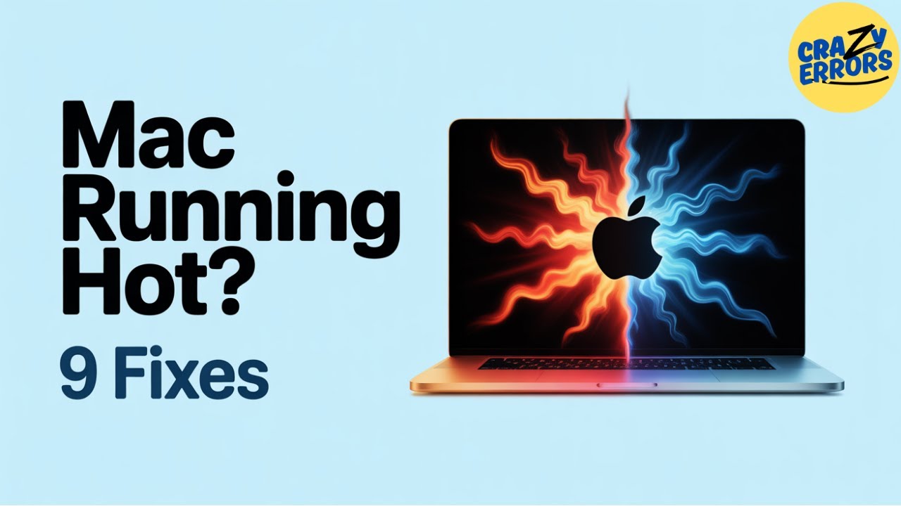 MacBook Running HOT? 9 Fixes That Actually Work