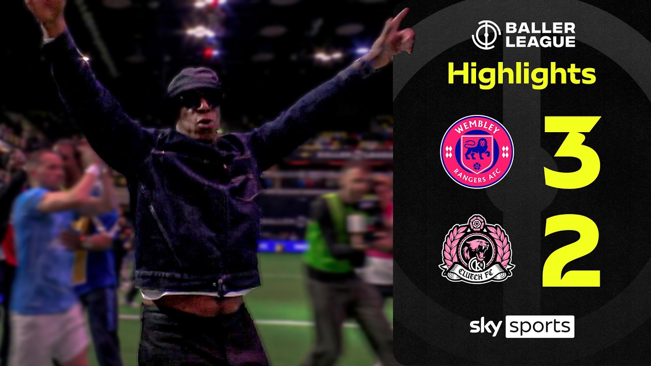 Ian Wright DELIGHT! | Wembley Rangers AFC 3-2 Clutch FC | Baller League Highlights