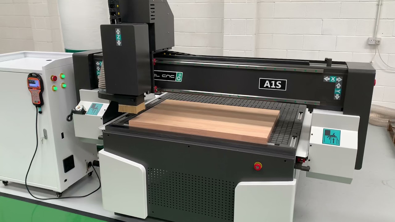 Exel A1S CNC Router guitar machining