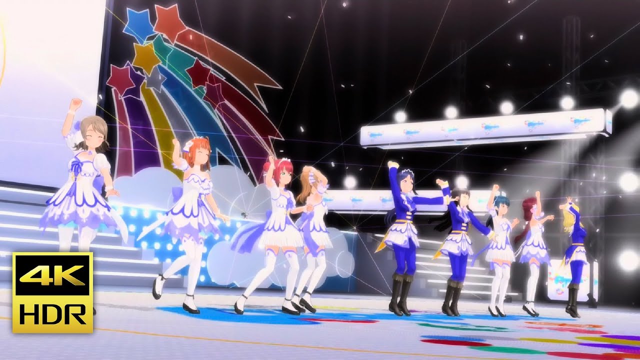 【スクフェスACHM/PS4】 Jump up HIGH!! MV 【4KHDR】