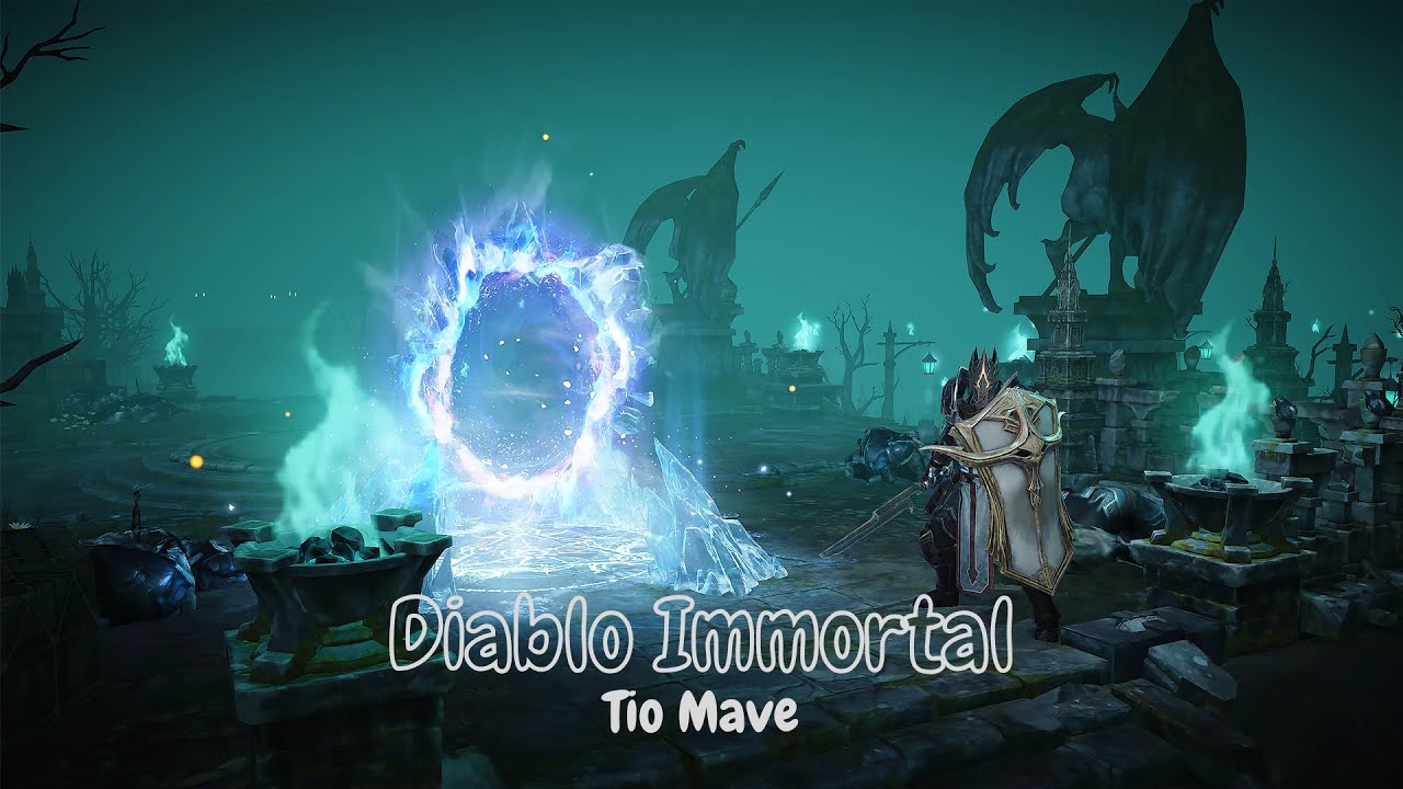 Renascendo em Santuário: Novo Começo, Novas Lendas  #diabloimmortal gameplay  #tiomave #live