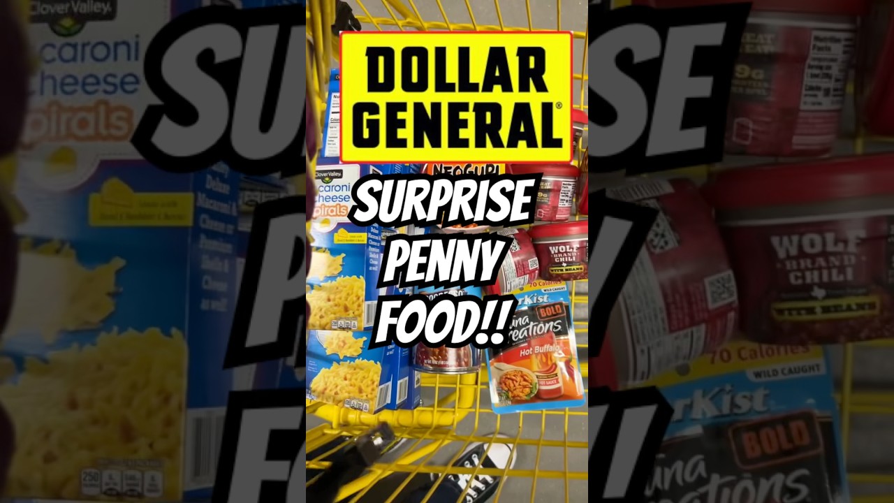 Dollar General СЮРПРИЗ: еда по копейкам! #shopwithme