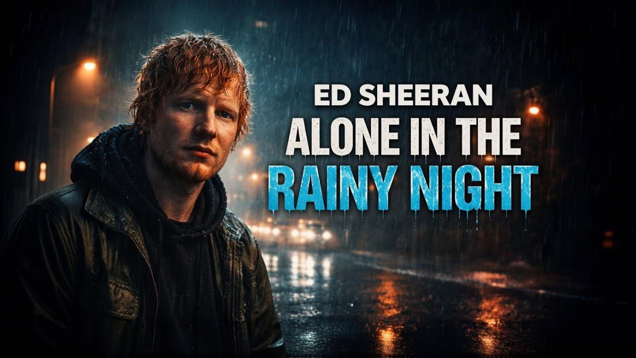 Alone in the Rainy Night | Emotional Love Song (Ed Sheeran) | Heartfelt Acoustic Ballad