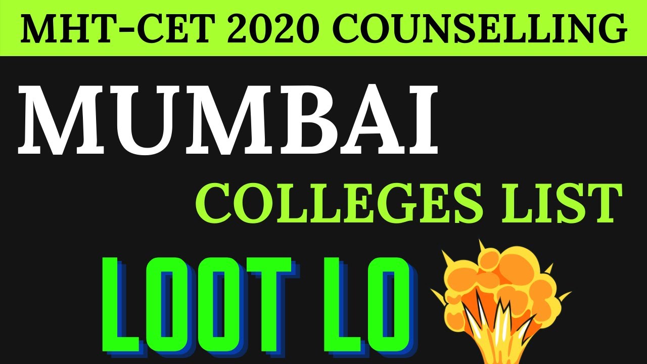 MHT-CET 2020 COUNSELLING | ADMISSION PROCESS | MUMBAI COLLEGES LIST FOR FREE 😱 | 200+ COLLEGES LIST