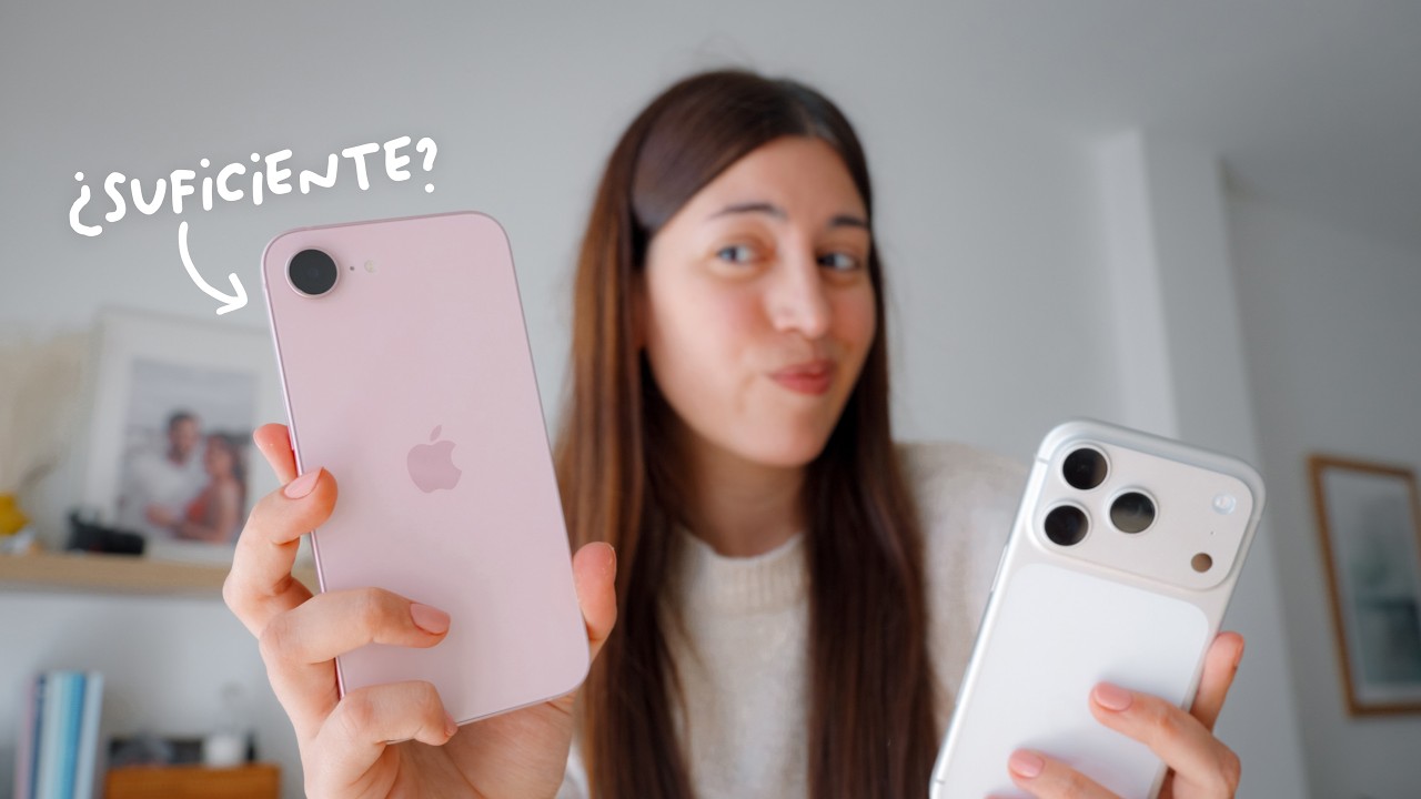 🛩️&nbsp;Una semana con el iPhone 17e (teniendo un iPhone 17 Pro) | Bater&iacute;a, usos, c&aacute;mara&hellip; ⭐️☁️