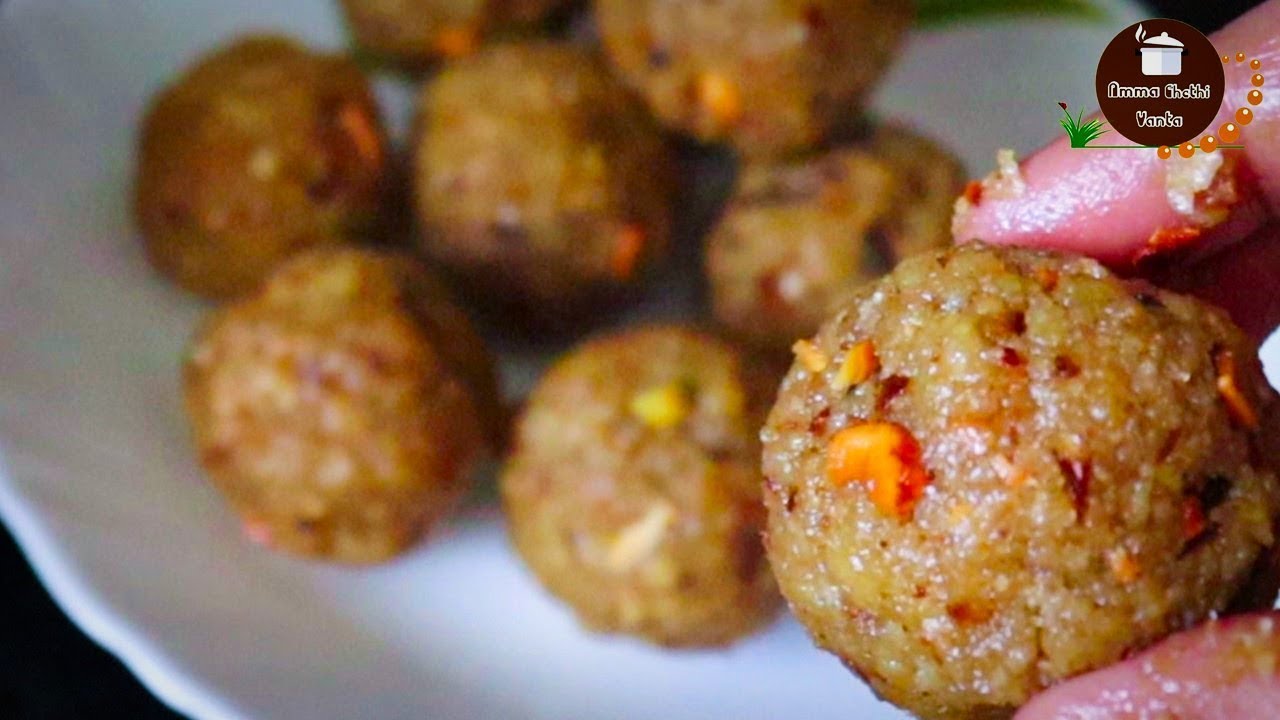 పిల్లలకి ఇలా Healthyగా లడ్డులు చేసి రోజుకొక్కటి పెడితే చాలు బలంగా తయారవుతారు💪😋Protein Rich Laddu👌