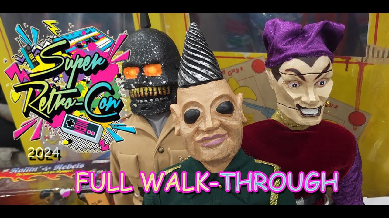 Super Retro Con 2024 - Pop Culture Convention FULL Walkthrough