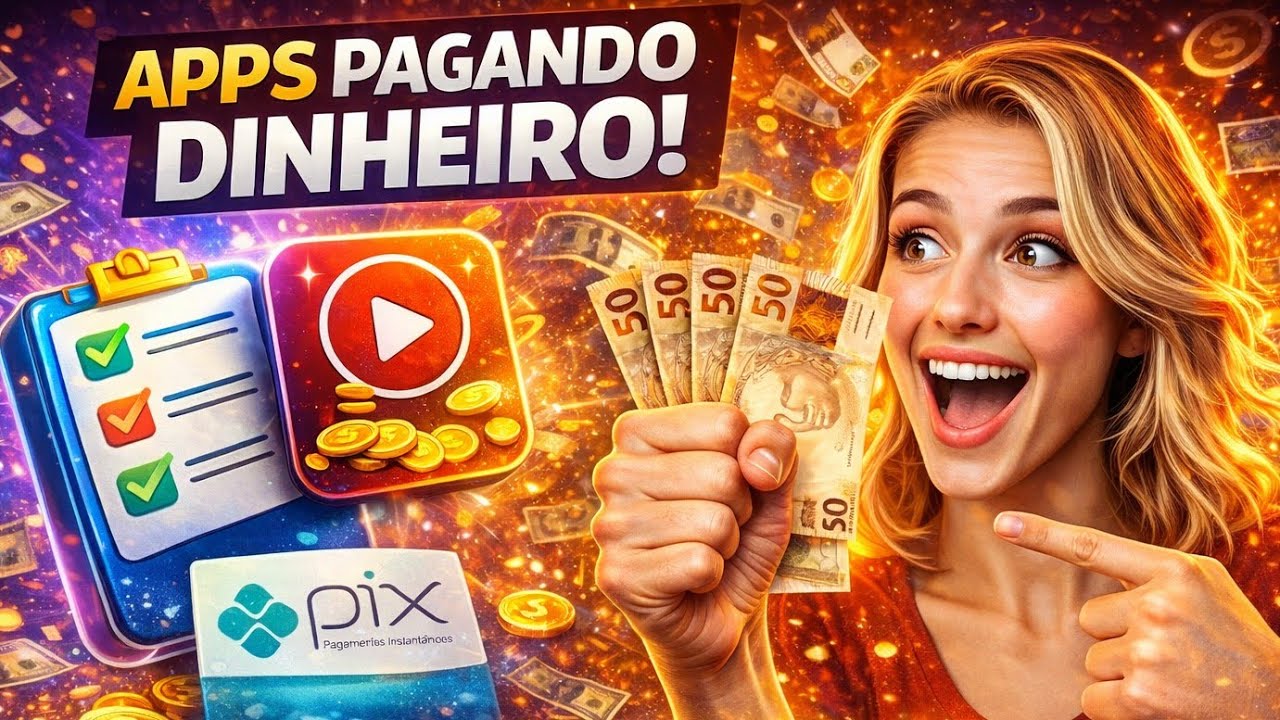 🚨 2 APLICATIVOS QUE PAGAM NO PIX E PAGBANK – FUNCIONA MESMO!