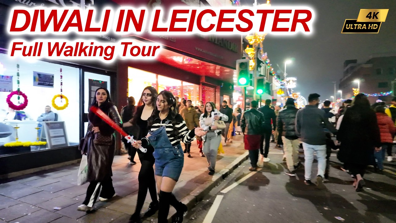 Experience the MAGIC of Leicester's 2024 Diwali Celebrations!