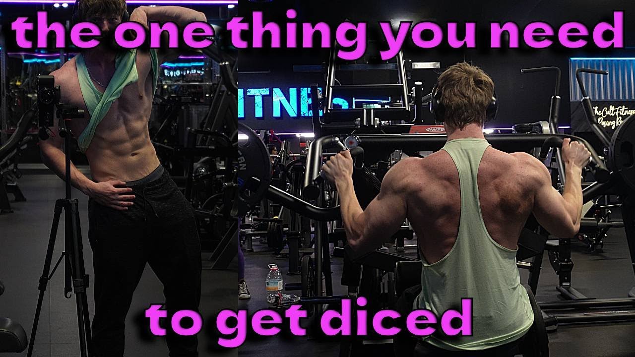 the one thing you need to get diced