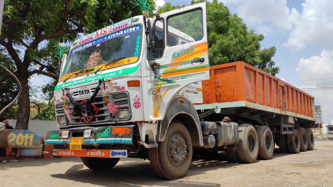 TATA 4923-LPS TRUCK-TRAILER Detail Review In 2020.
