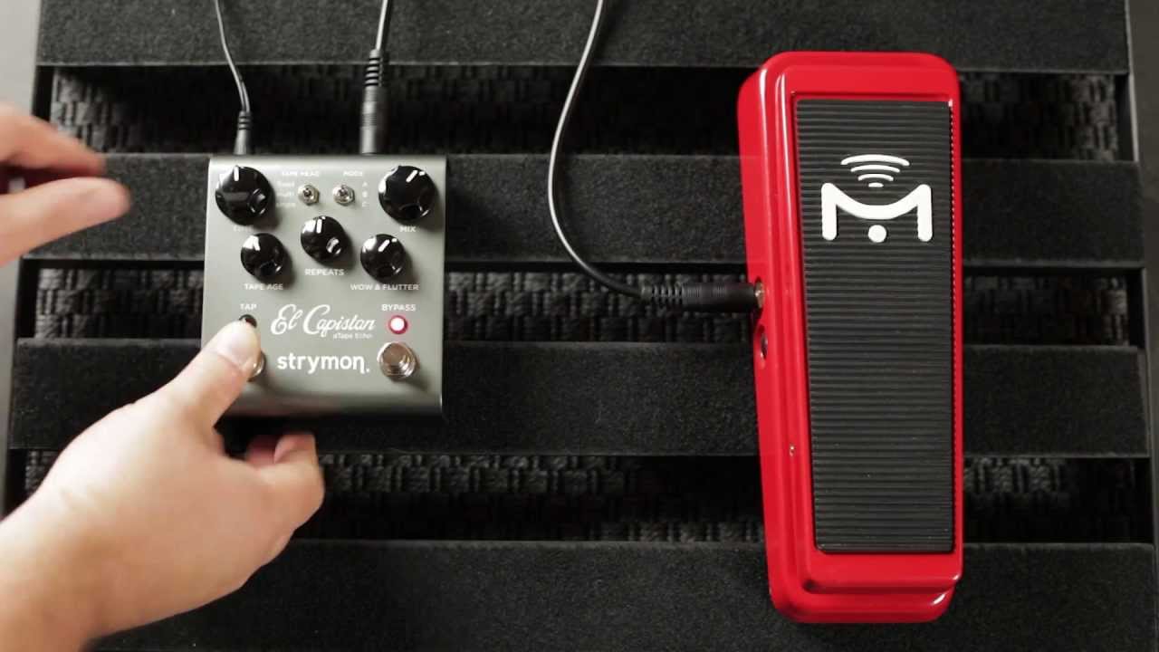 How to Assign a Parameter to an Expression Pedal (El Capistan, Flint, Brigadier, Orbit)