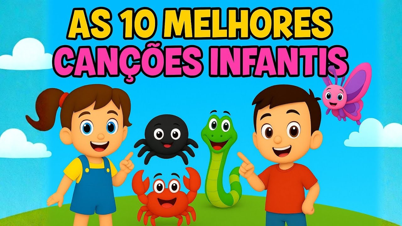 As 10 Melhores Canções Infantis – Super Coletânea | Dedé e Bubu Show