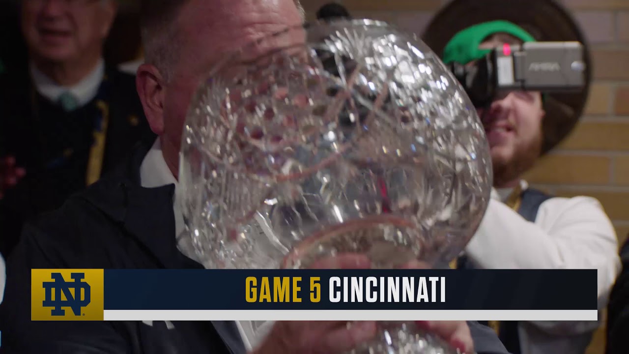 @NDFootball | 2021 Schedule Release - Game 5 Cincinnati