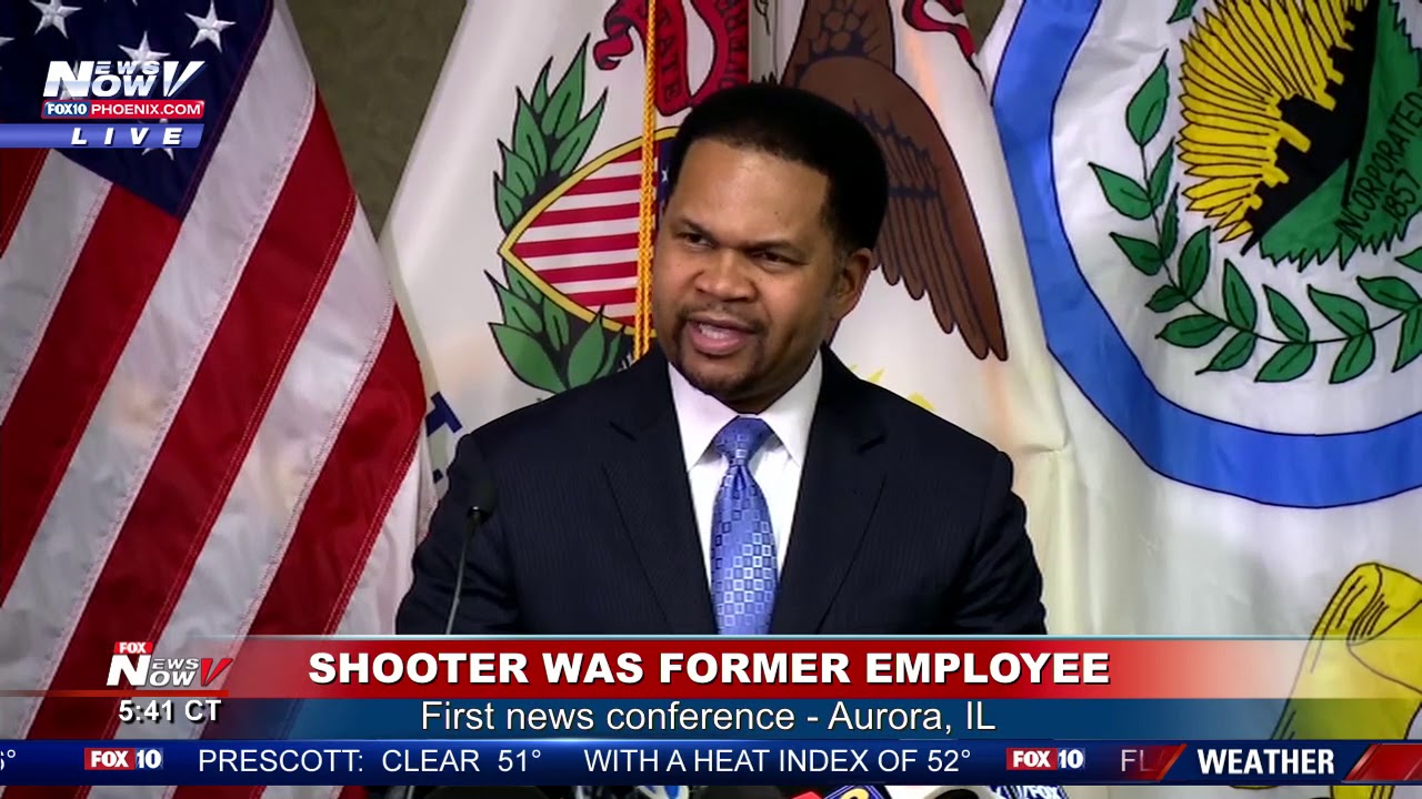 5 PEOPLE DEAD: First police update on the workplace shooting in Aurora, Illinois (FNN)