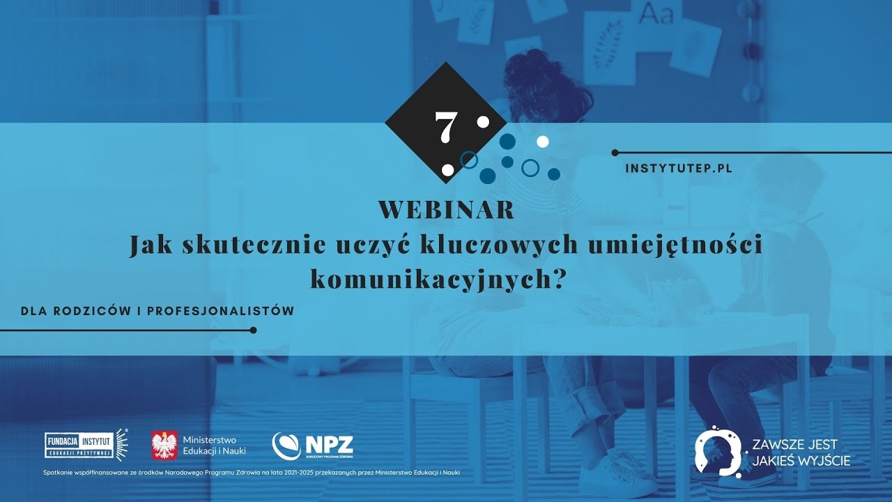 Jak uczyć umiejętności komunikacyjnych dziecko ze spektrum autyzmu | Webinar | Poradnia online