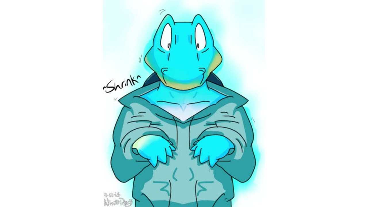 Anthro Totodile TF
