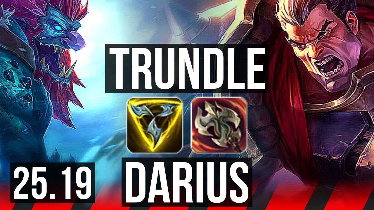 TRUNDLE vs DARIUS (TOP) | 6/2/7 | KR Master | 25.19