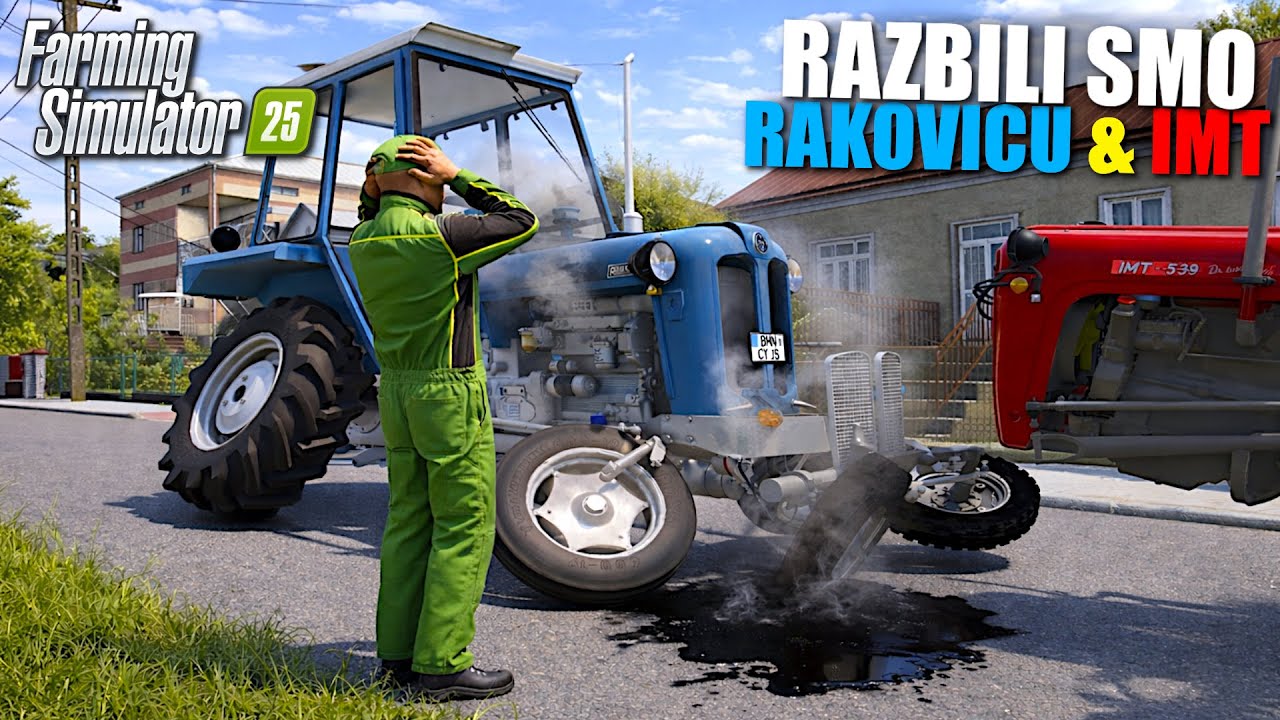 RAZBILI TRAKTORE, KATASTROFA NA FARMI !!  | Balkanski Komšiluk | EP28