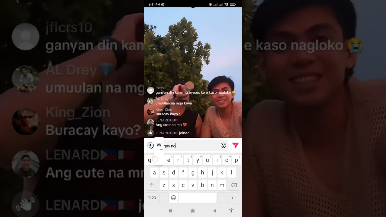 DongPat TikTok live on the beach 6/12/2024