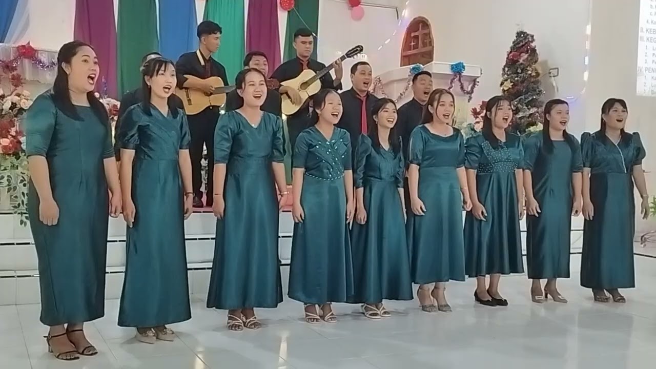 Juara 1 Lomba Vokal Grup pada Perayaan Natal Resort 29 BNKP, Minggu, 25 Januari 2026