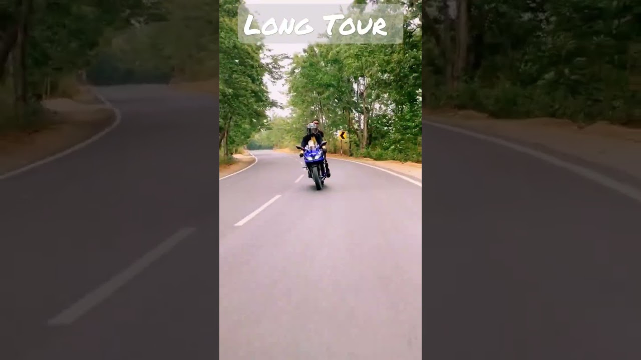 Long Tour with R15V3#long#tour#rider#r15v3fans#r15v3
