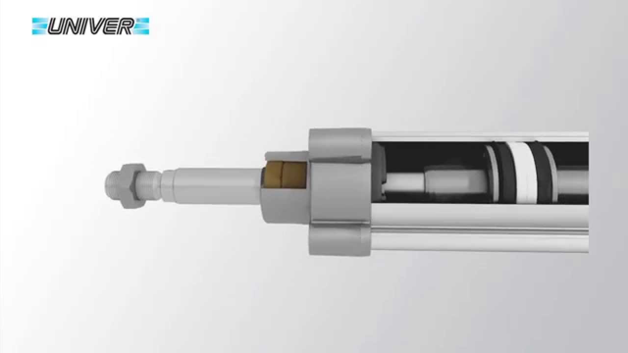 KL - &Oslash; 32 &divide; 125 mm ISO 15552 Pneumatic Cylinders - Cilindro Pneumatico