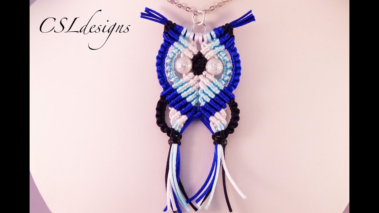Macrame owl