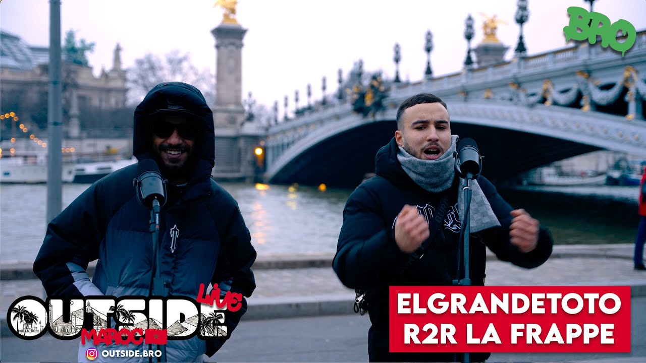 ElGrandeToto & R2R la frappe | Outside Live [Maroc]🇲🇦