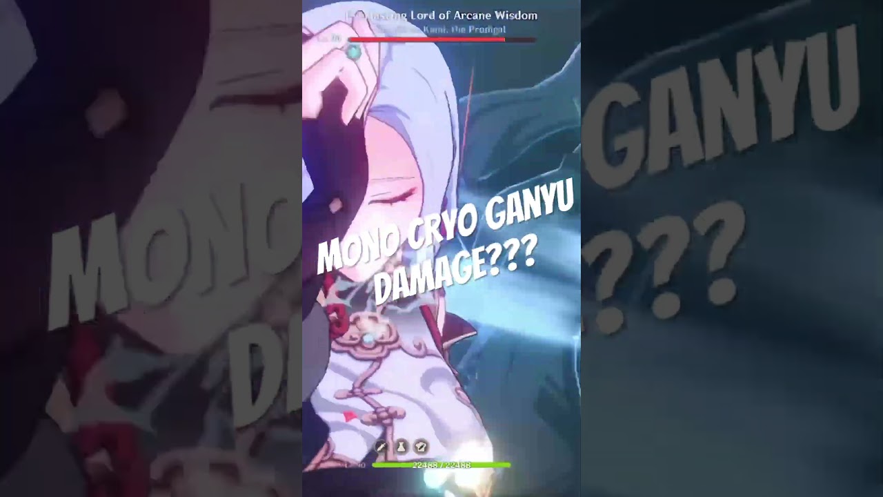 90K CHARGE ATTACK!!! MONO CRYO GANYU???
